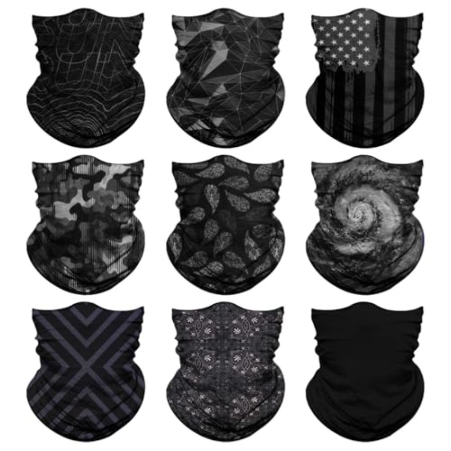 Neck Gaiter for Men Women Head - Neck Gaiter Face Cover บทวิจารณ์และราคา