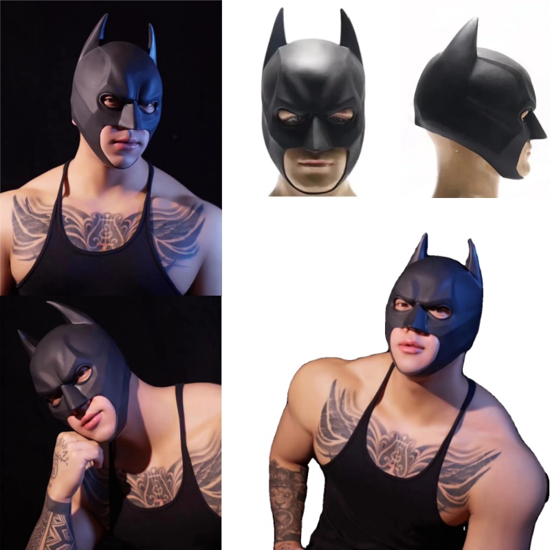 Halloween Black Bat Mask Super - Respirator Half Face บทวิจารณ์และราคา