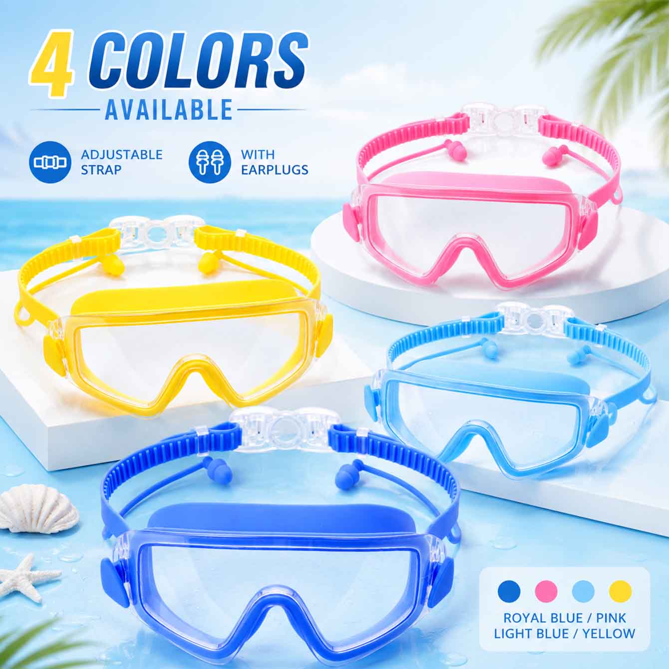 1PC Swim Goggles Snorkel Divin - Anti Pollution Mask บทวิจารณ์และราคา
