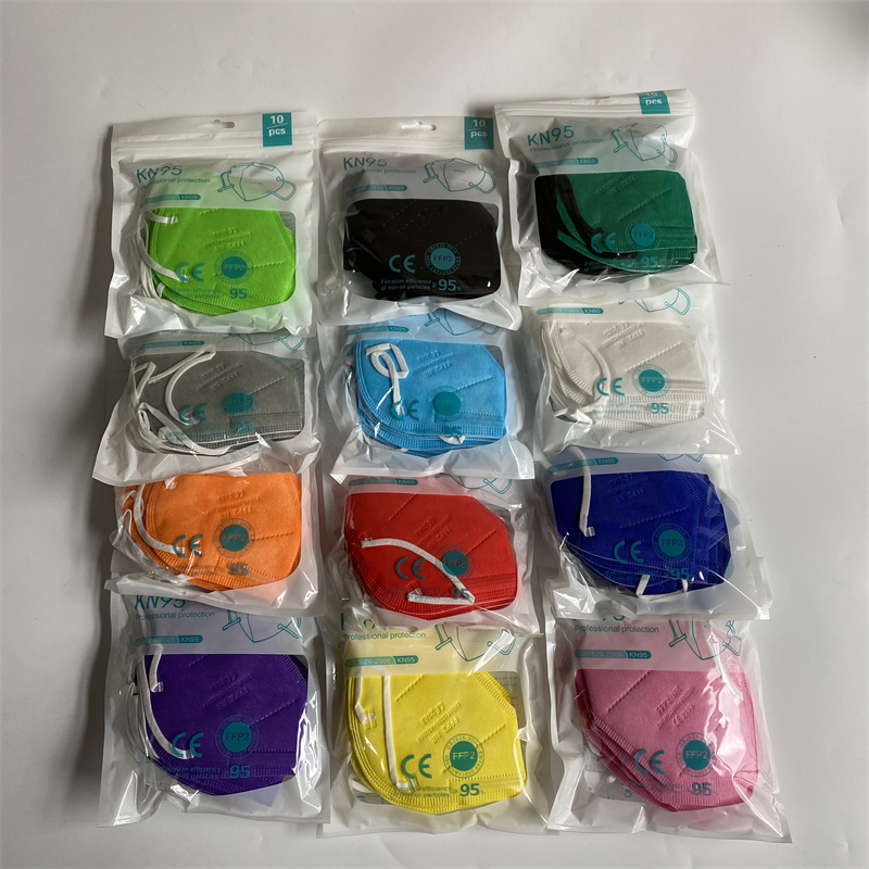 masks ffp2 face masks KN95 col - Disposable Surgical Mask บทวิจารณ์และราคา