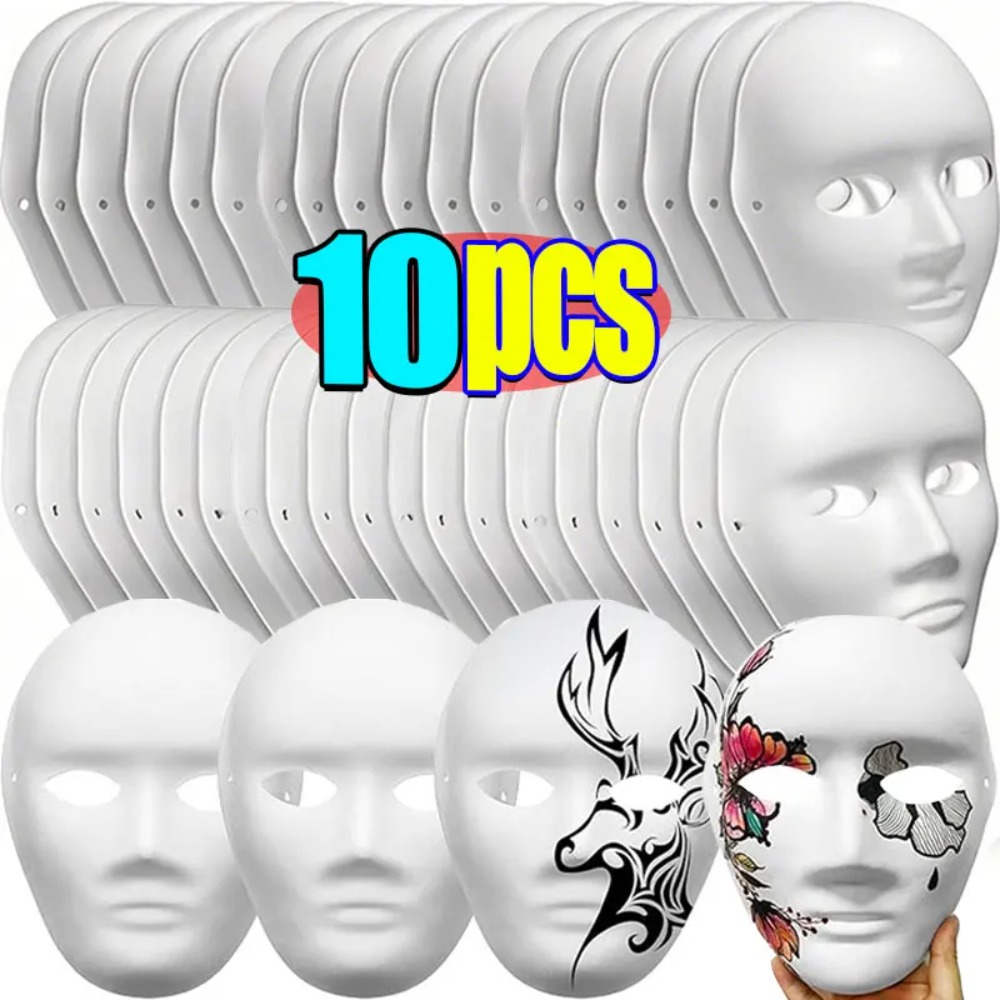 1/10Pcs DIY Full Face Masks Pa - Respirator Half Face บทวิจารณ์และราคา