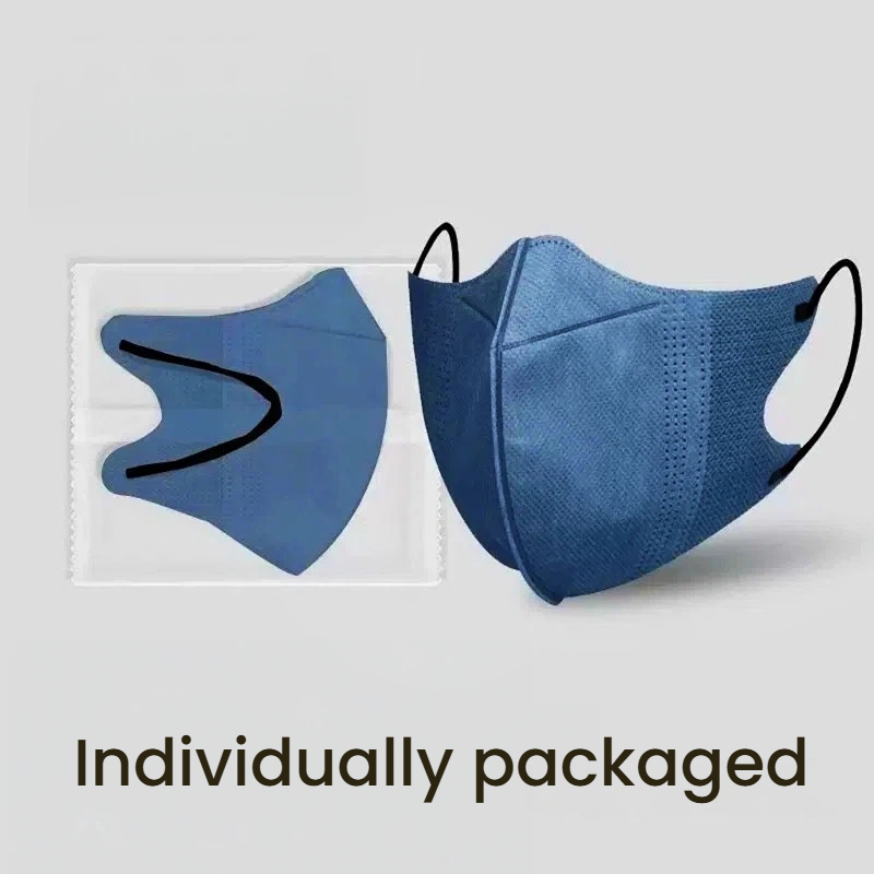 200Pcs/3D Three-Dimensional Da - Disposable Mask Blue บทวิจารณ์และราคา