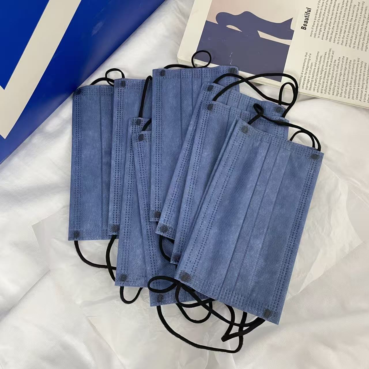 Fast Delivery! 300Pcs Thickene - Disposable Mask Blue บทวิจารณ์และราคา