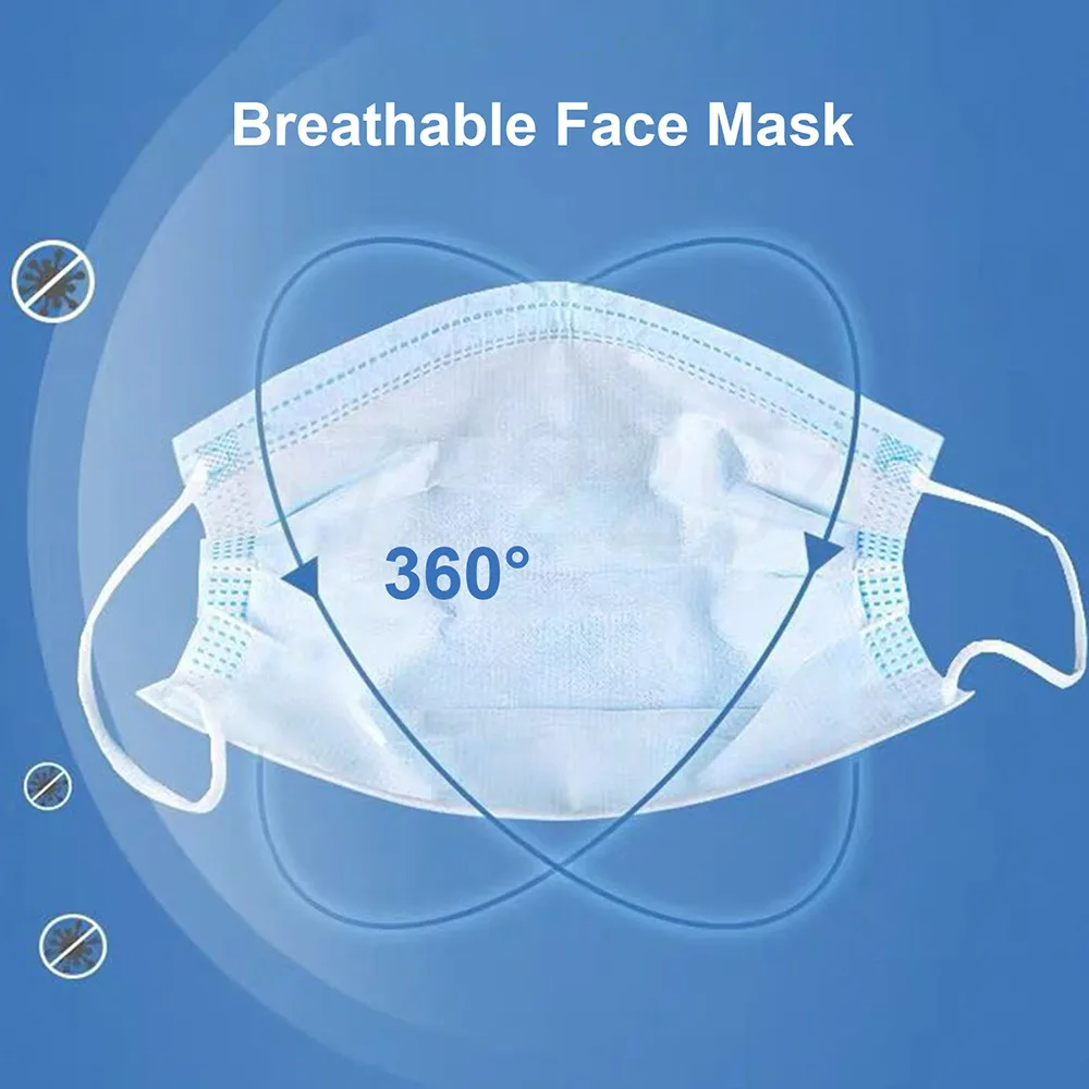 100/200pcs Nipah Virus Persona - Disposable Surgical Mask บทวิจารณ์และราคา