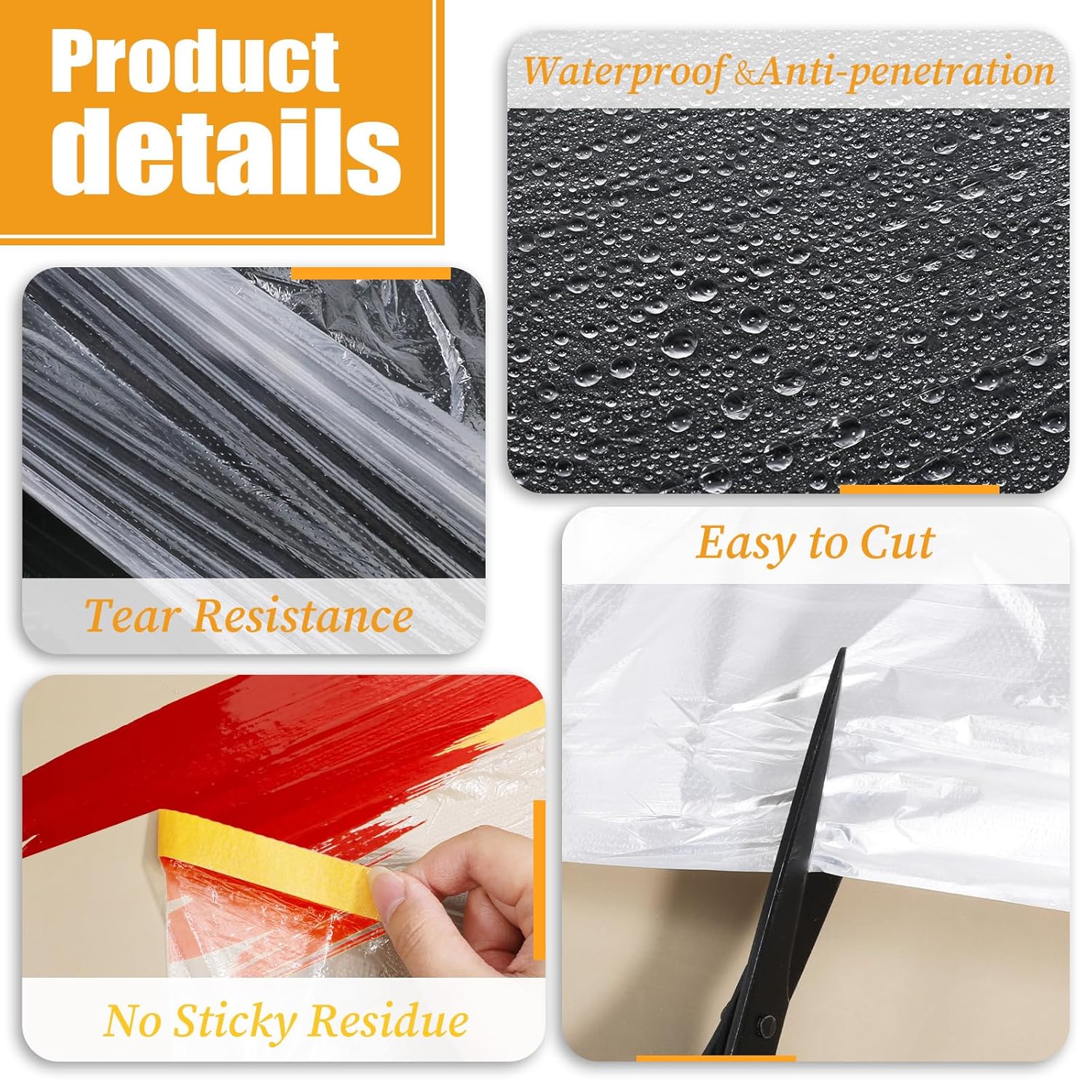 Protective Pre-Taped Masking F - Dust Mask Construction บทวิจารณ์และราคา