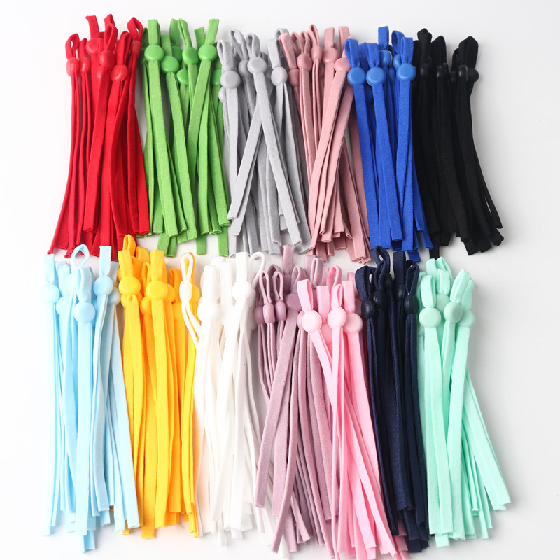 50Pcs Mask Elastic Band Color  - Mask Lanyard Adjustable บทวิจารณ์และราคา