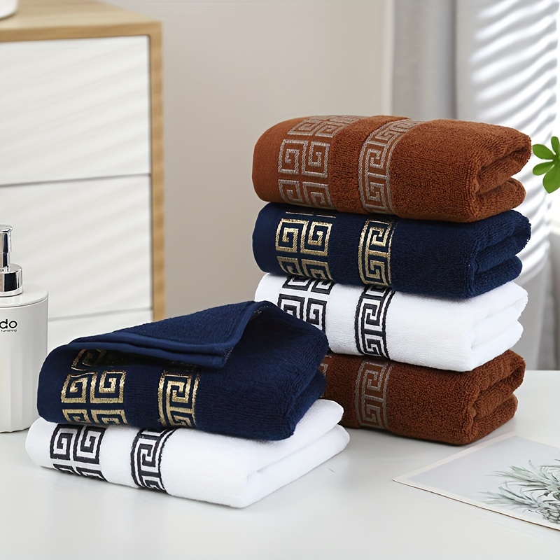 Set of 3 Cotton Bathroom Towel - Cloth Face Mask Washable บทวิจารณ์และราคา