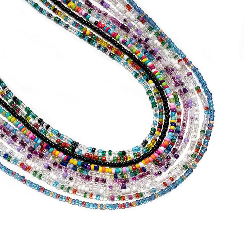【F】 Colorful Rice Bead Glasses - Mask Chain Holder บทวิจารณ์และราคา