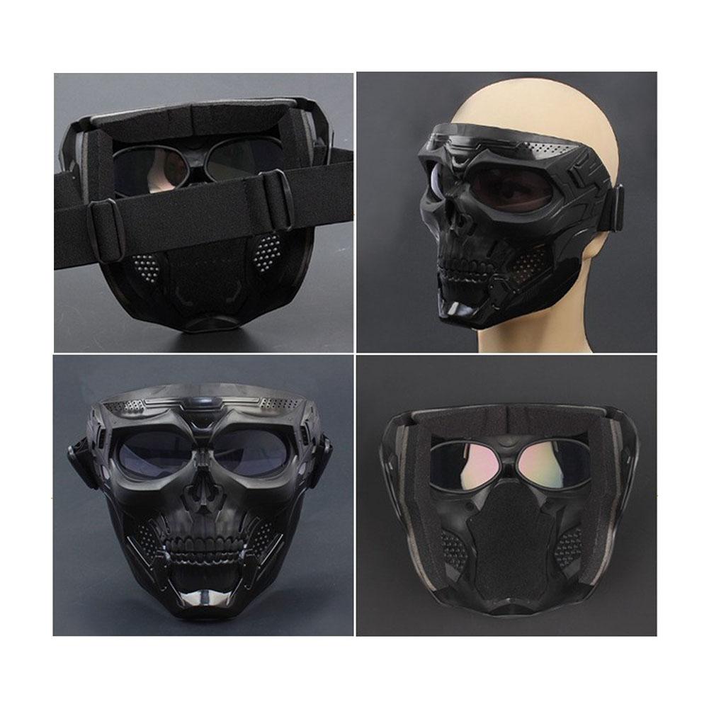 Creative Skull Motorcycle Ridi - Mask Lanyard Adjustable บทวิจารณ์และราคา