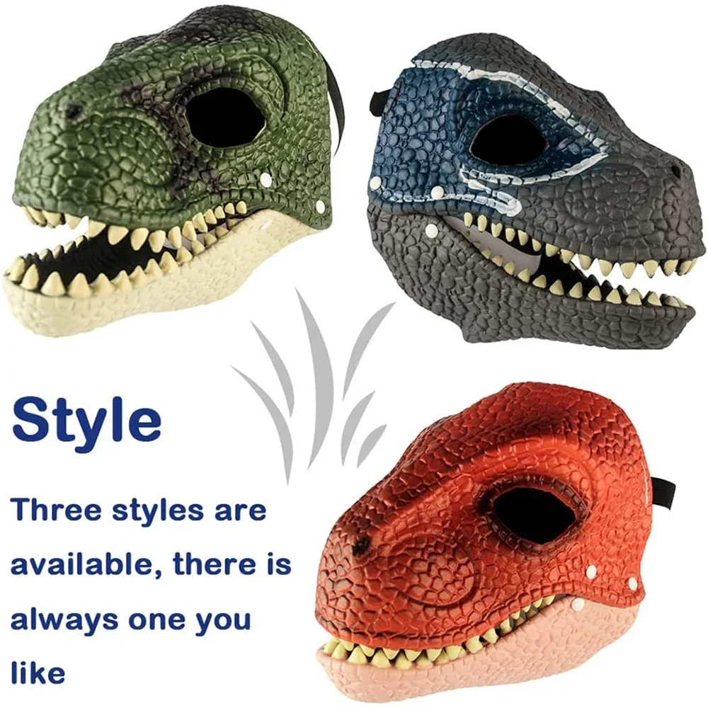 Halloween Dinosaur Mask Horror - Kids Face Mask บทวิจารณ์และราคา