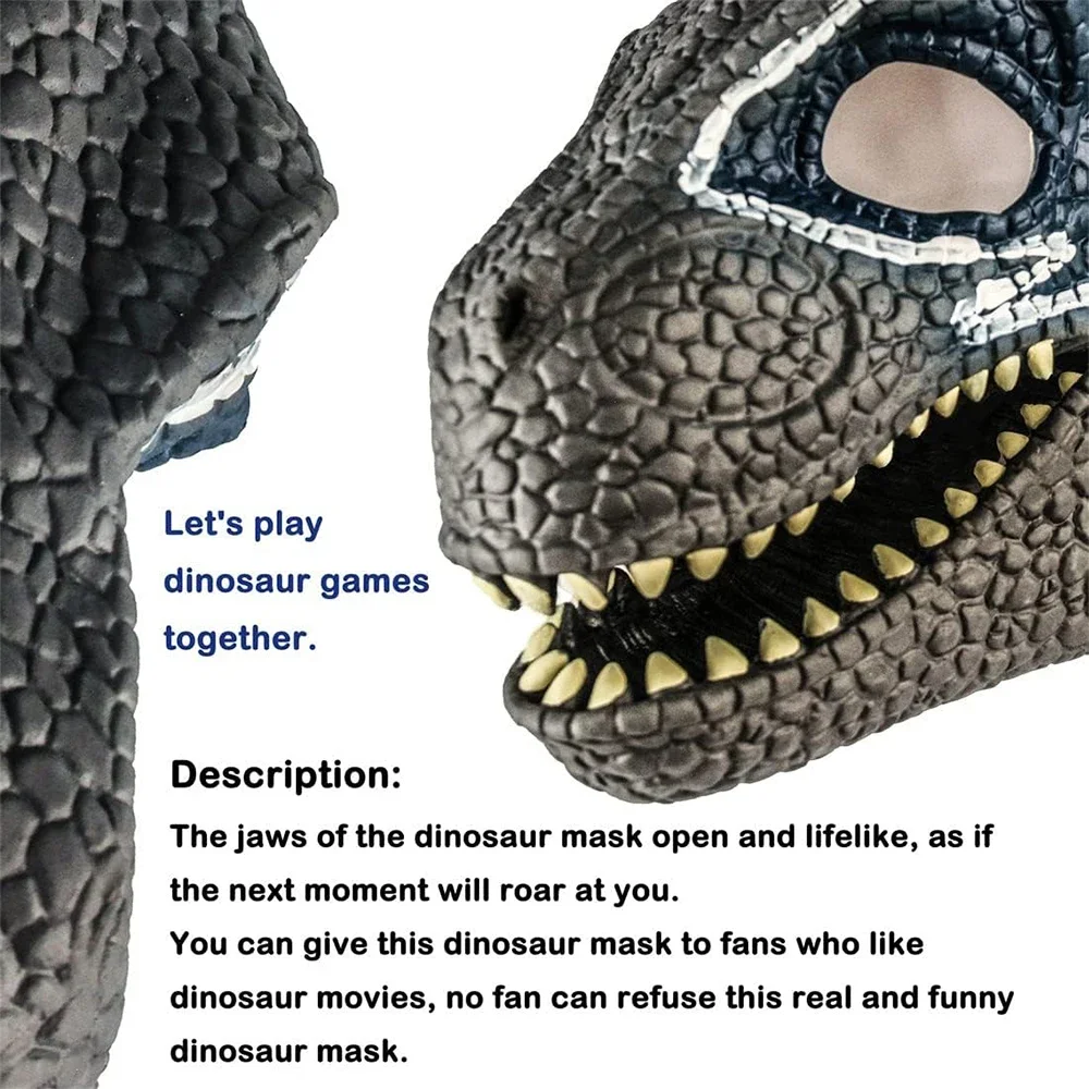 Halloween Dinosaur Mask Horror - Kids Face Mask บทวิจารณ์และราคา