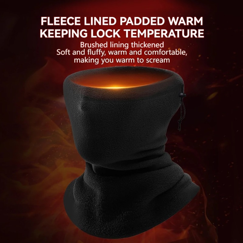 Winter Neck Warmer Gaiter Scar - Respirator Half Face บทวิจารณ์และราคา