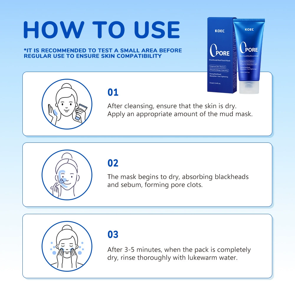 75ml KOEC Zero Pore Blackhead  - Dust Mask Construction บทวิจารณ์และราคา