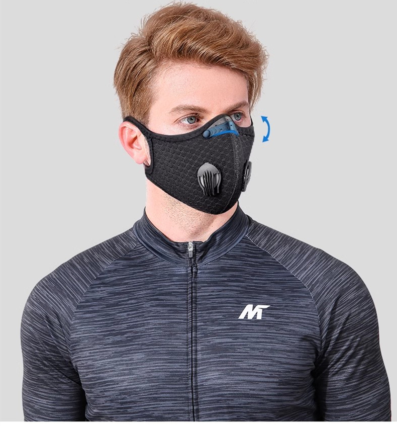 Cycling Mask Sport Washable Re - Anti Pollution Mask บทวิจารณ์และราคา