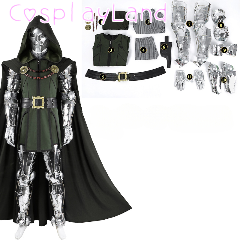 Black Doom Cosplay Costume Adu - Black Face Mask Pack บทวิจารณ์และราคา