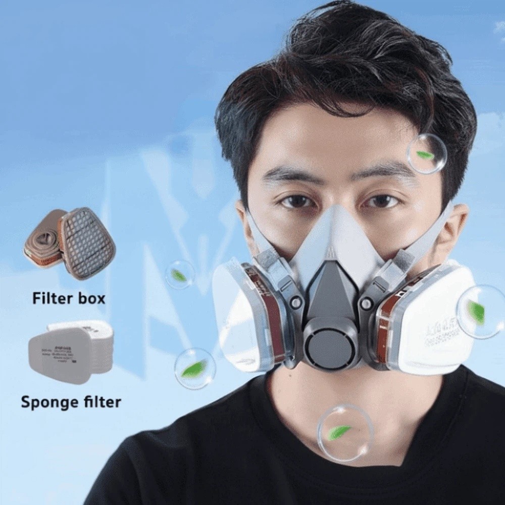 Reusable ‌Half-face Profession - Respirator Half Face บทวิจารณ์และราคา