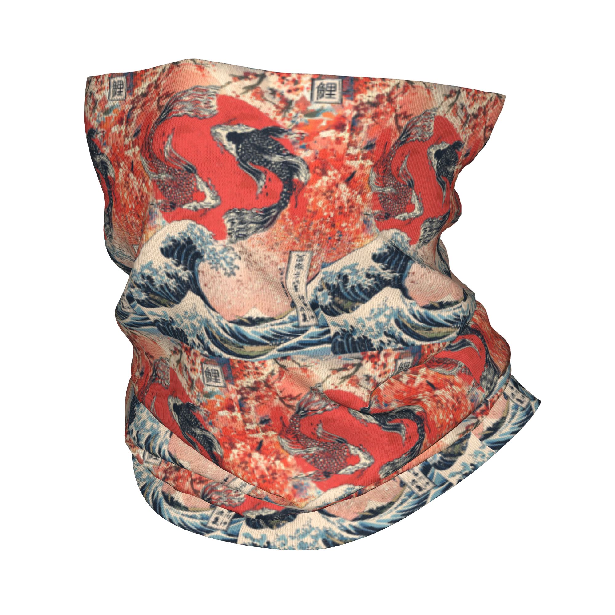 Koi Fish and Great Wave off Ka - Sports Mask Breathable บทวิจารณ์และราคา