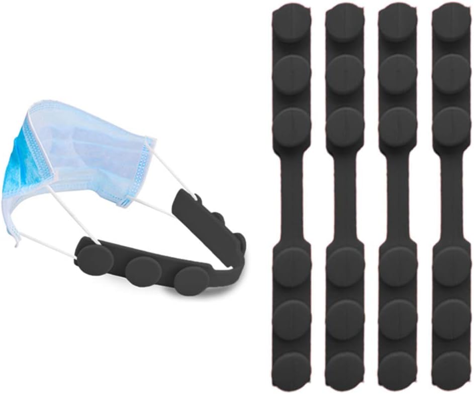 4 Pcs Silicone Ear Savers for  - Mask Ear Saver Strap บทวิจารณ์และราคา