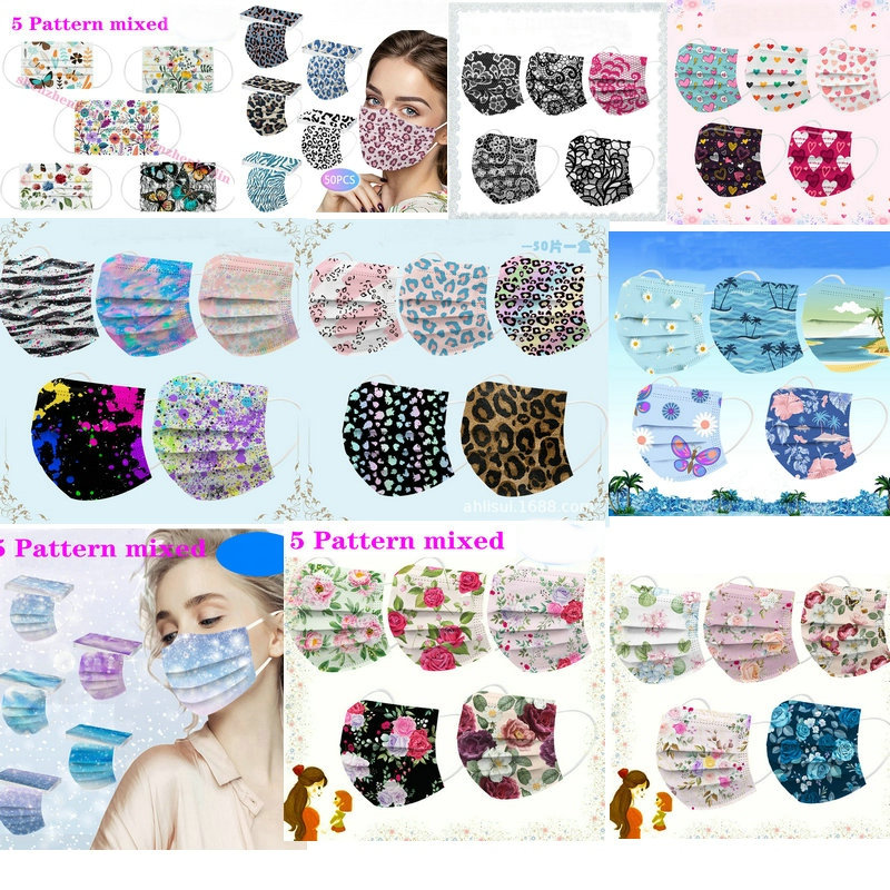 CE Print Beauty Wholesale Fish - Disposable Surgical Mask บทวิจารณ์และราคา
