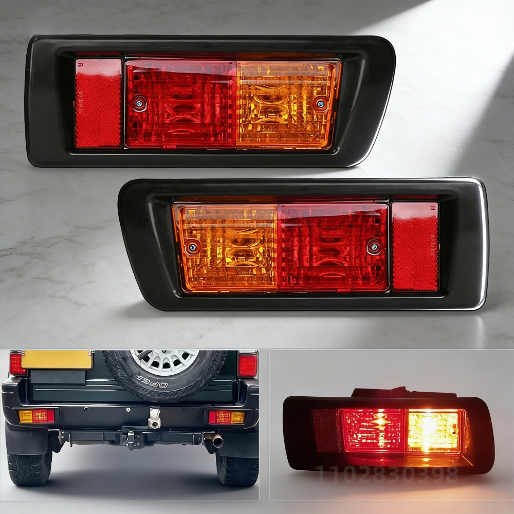 2Pcs Rear Bumper Tail Lights F - Kn95 Respirator Mask บทวิจารณ์และราคา