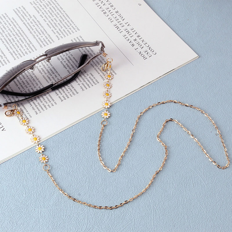 Stylish Flowers Glasses Chains - Mask Chain Holder บทวิจารณ์และราคา