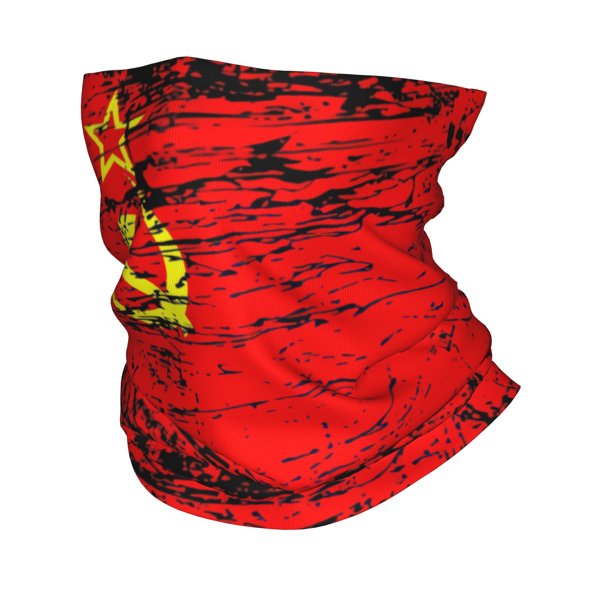 Russian Flag Soviet Union USSR - Neck Gaiter Face Cover บทวิจารณ์และราคา