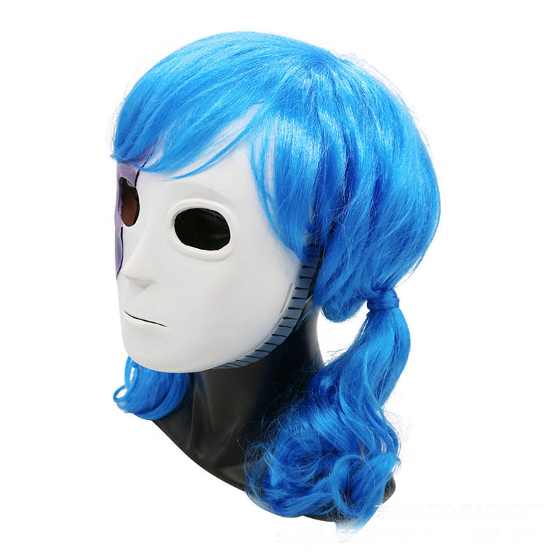 Hot  Anime Game Sally Face Cos - Black Face Mask Pack บทวิจารณ์และราคา