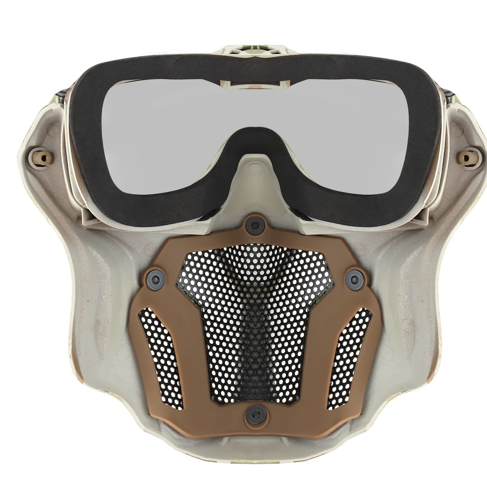 Tactical Airsoft Paintball Fac - Anti Pollution Mask บทวิจารณ์และราคา