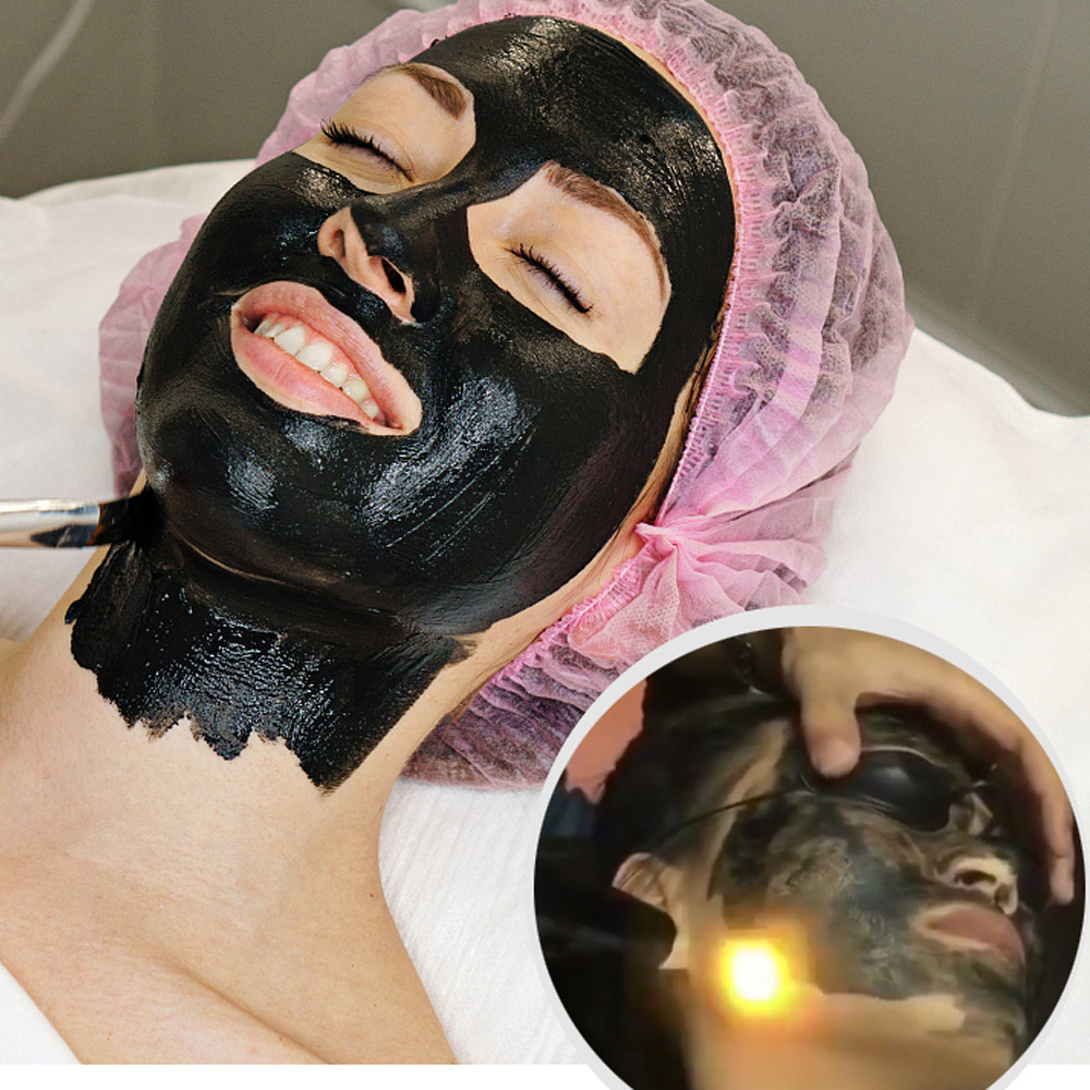 2PCS Carbon Gel Black Face Cre - Black Face Mask Pack บทวิจารณ์และราคา