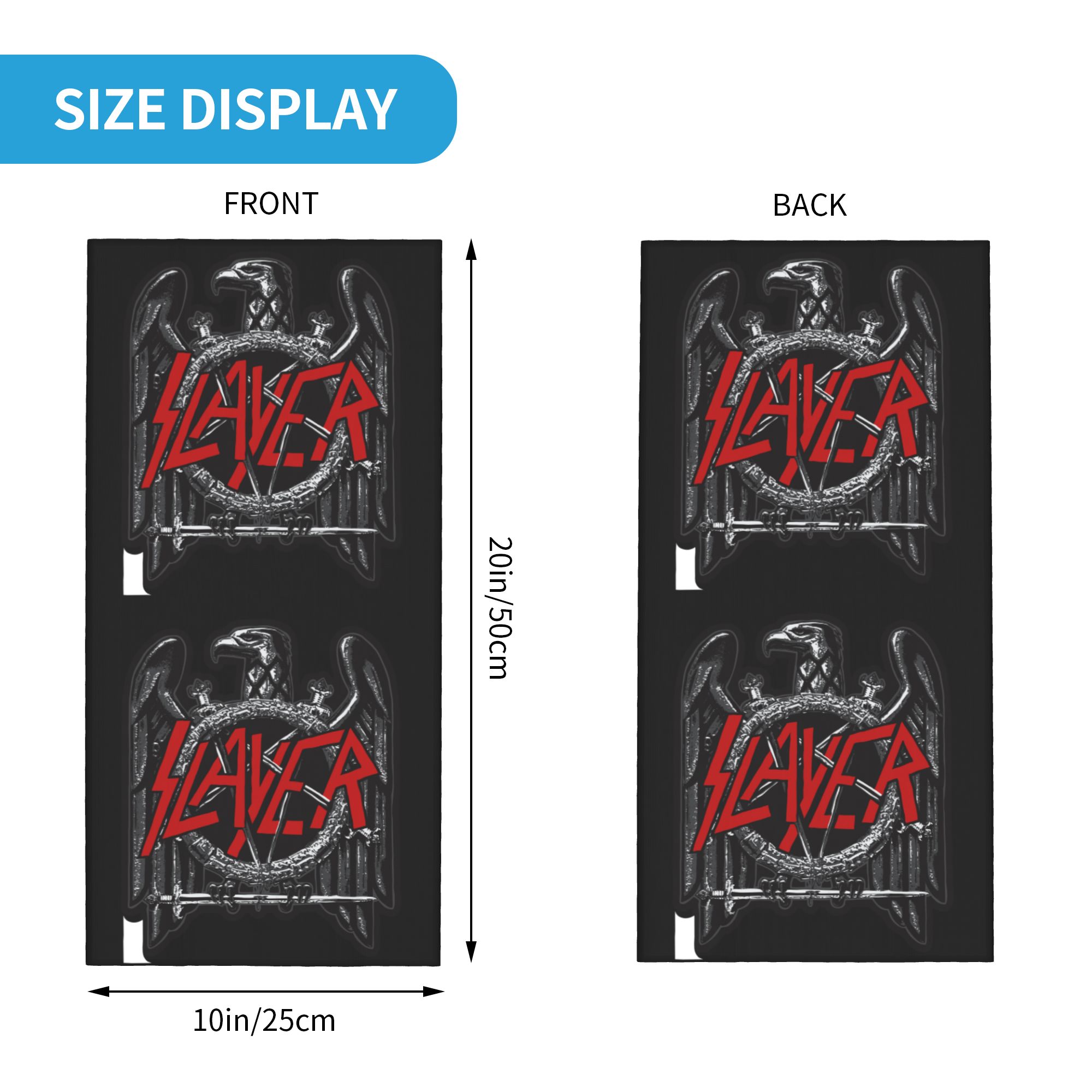 Custom Slayers Logo Bandana Ne - Neck Gaiter Face Cover บทวิจารณ์และราคา