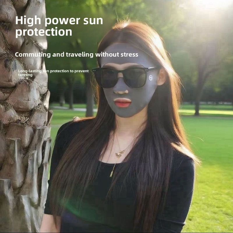 Summer Full Face Sunscreen Mas - Sports Mask Breathable บทวิจารณ์และราคา