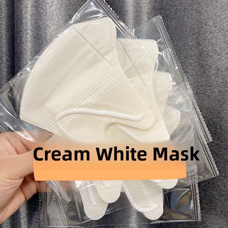 Milk White Breathable Thin Ste - Disposable Surgical Mask บทวิจารณ์และราคา