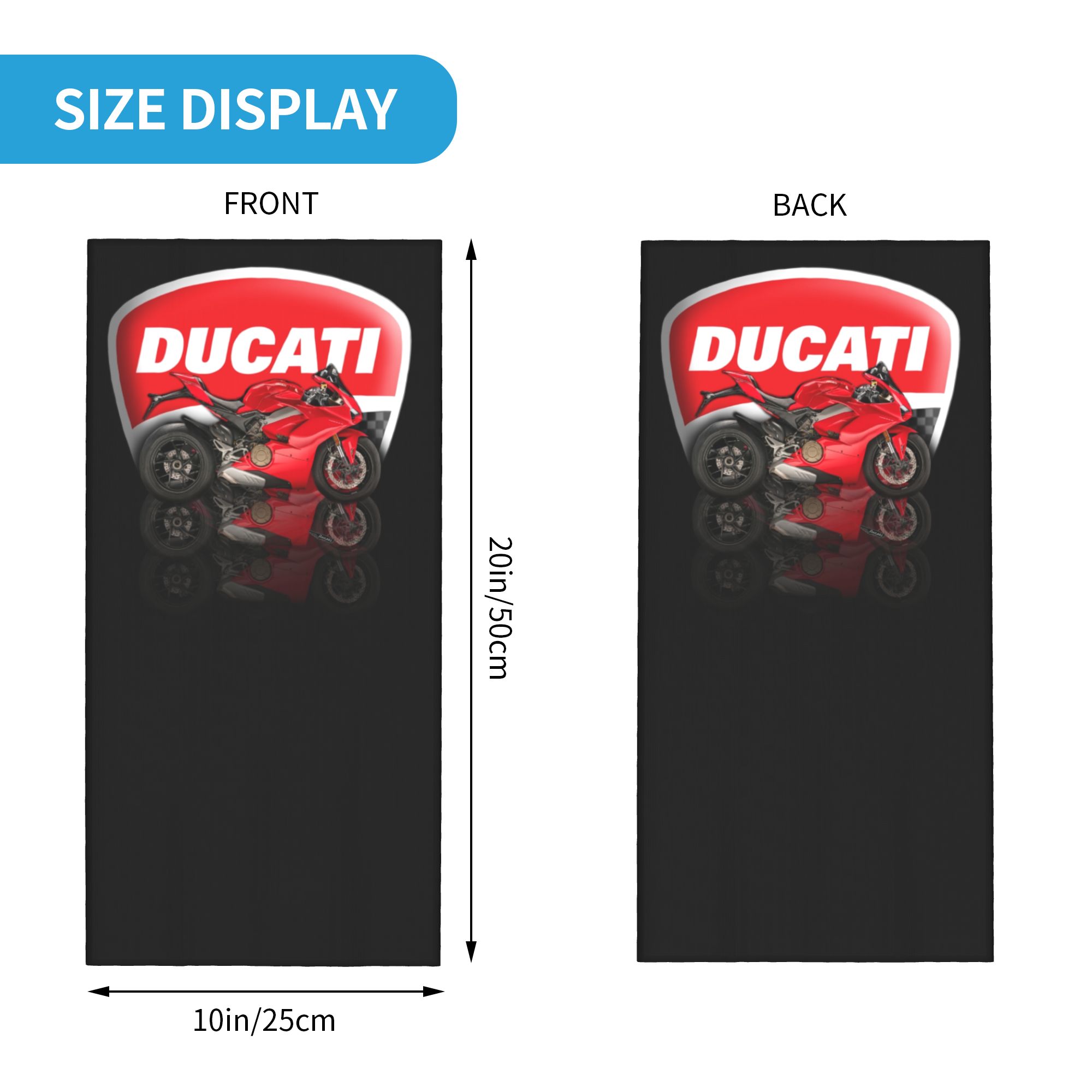 Custom Speed Ducatis Racing Ba - Neck Gaiter Face Cover บทวิจารณ์และราคา