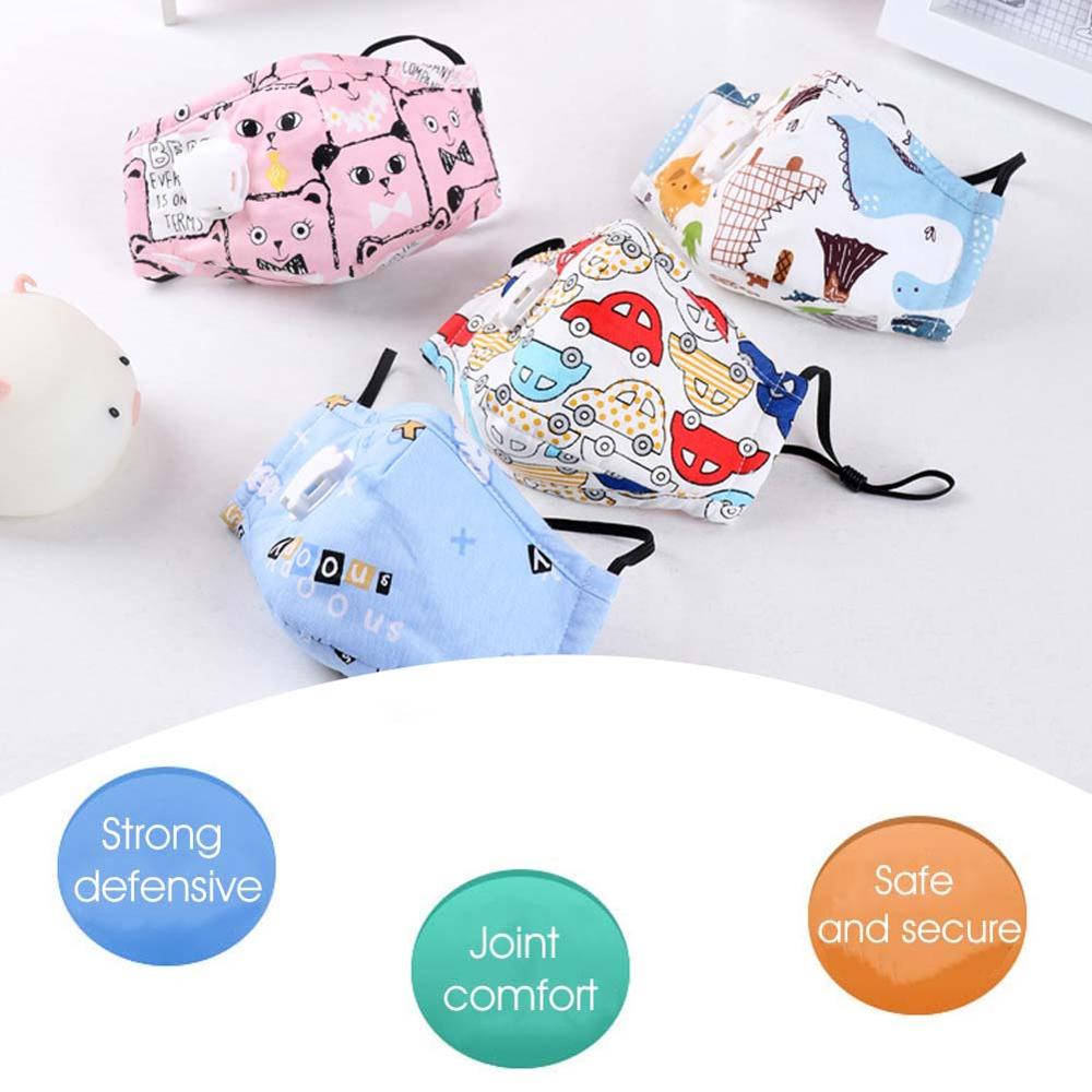 Kids PM2.5 Cotton Mouth Mask w - Anti Pollution Mask บทวิจารณ์และราคา