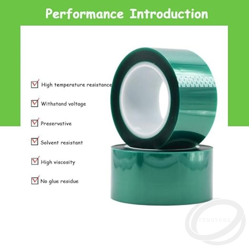 Green Polyester Resin Tape for - Silicone Mask Bracket บทวิจารณ์และราคา
