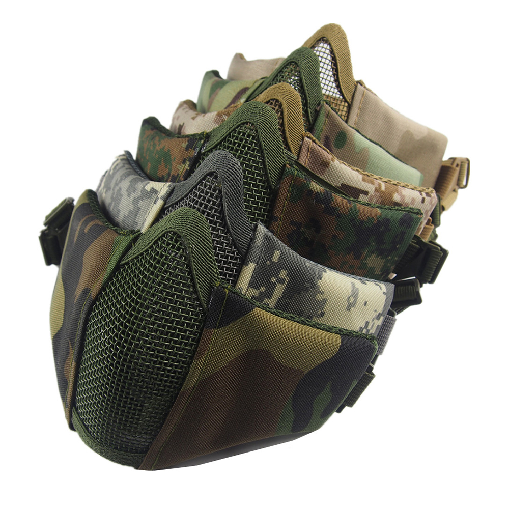 Tactical Half Face Airsoft Mas - Respirator Half Face บทวิจารณ์และราคา