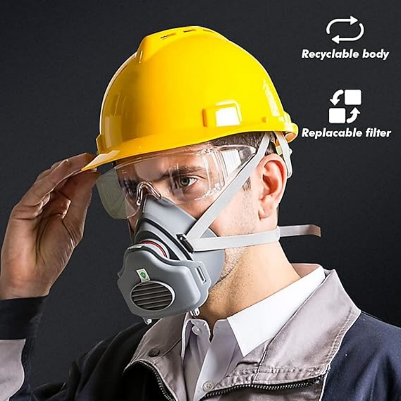 Dust mask, mask protection, in - Dust Mask Construction บทวิจารณ์และราคา