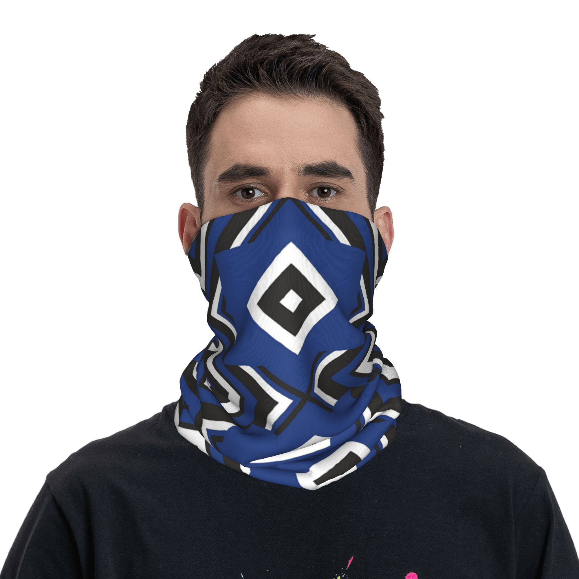 Blue Diamond HSV Soccer Bandan - Neck Gaiter Face Cover บทวิจารณ์และราคา