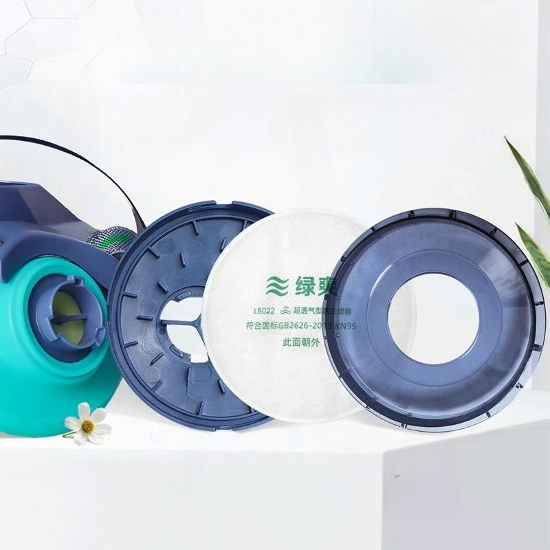 Dual Filter Silicone Half Face - Kn95 Respirator Mask บทวิจารณ์และราคา