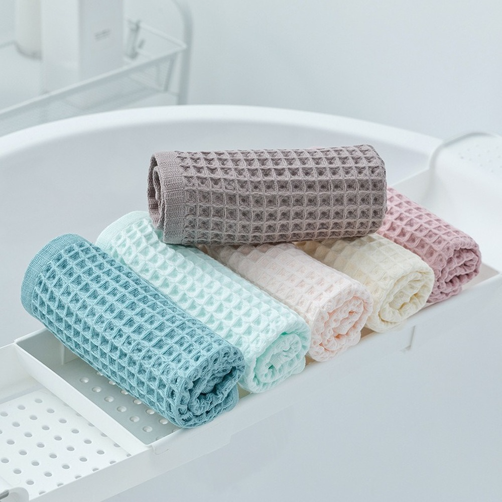 1Pcs Waffle Soft Face Towels f - Cloth Face Mask Washable บทวิจารณ์และราคา