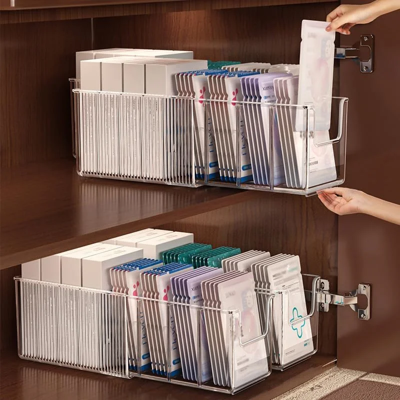 Extendable Acrylic Makeup Orga - Face Mask Storage Box บทวิจารณ์และราคา