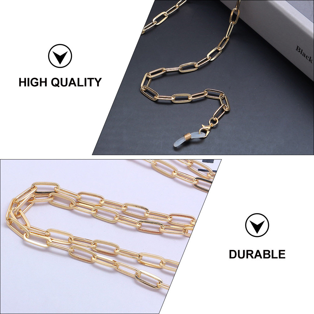 Gold Face Mask Lanyard Metal P - Mask Chain Holder บทวิจารณ์และราคา