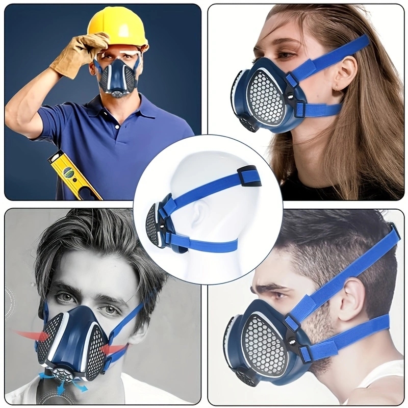 Silicone Half Mask Respirator  - Kn95 Respirator Mask บทวิจารณ์และราคา