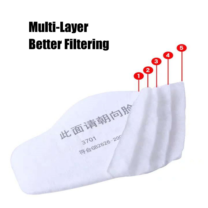 3701 Particle Cotton Filter Fo - Dust Mask Construction บทวิจารณ์และราคา