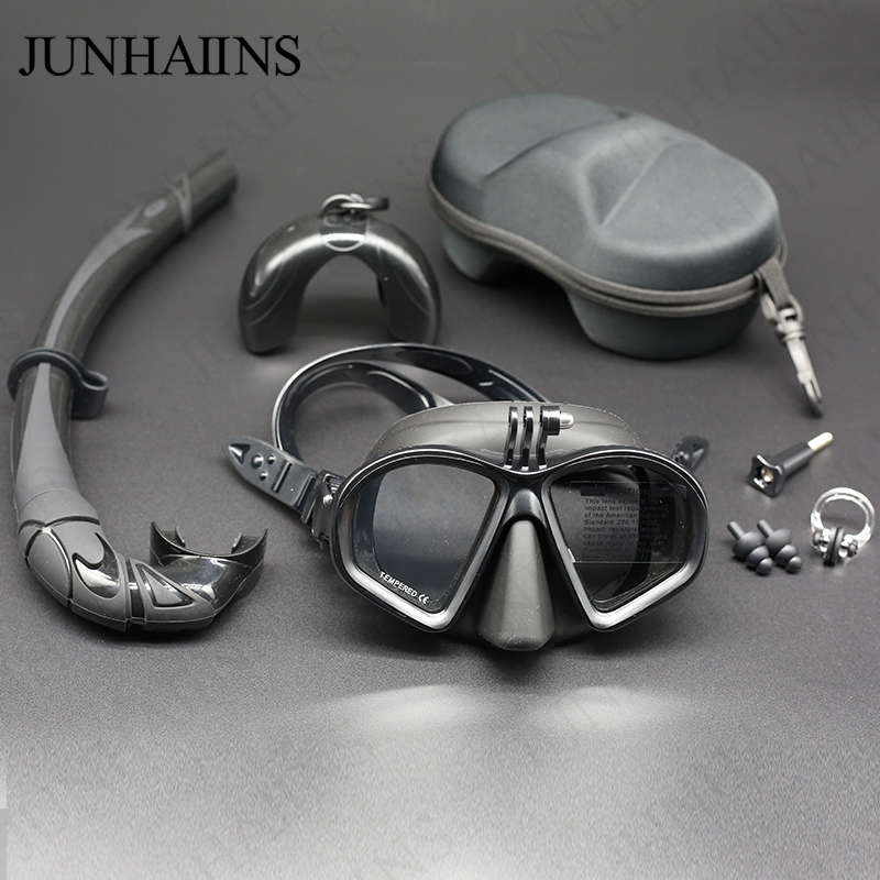 Wet Low Volume Diving Mask Tem - Black Face Mask Pack บทวิจารณ์และราคา