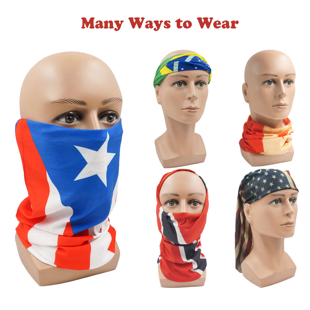 Nigeria Flag Bandanna Women Ne - Neck Gaiter Face Cover บทวิจารณ์และราคา