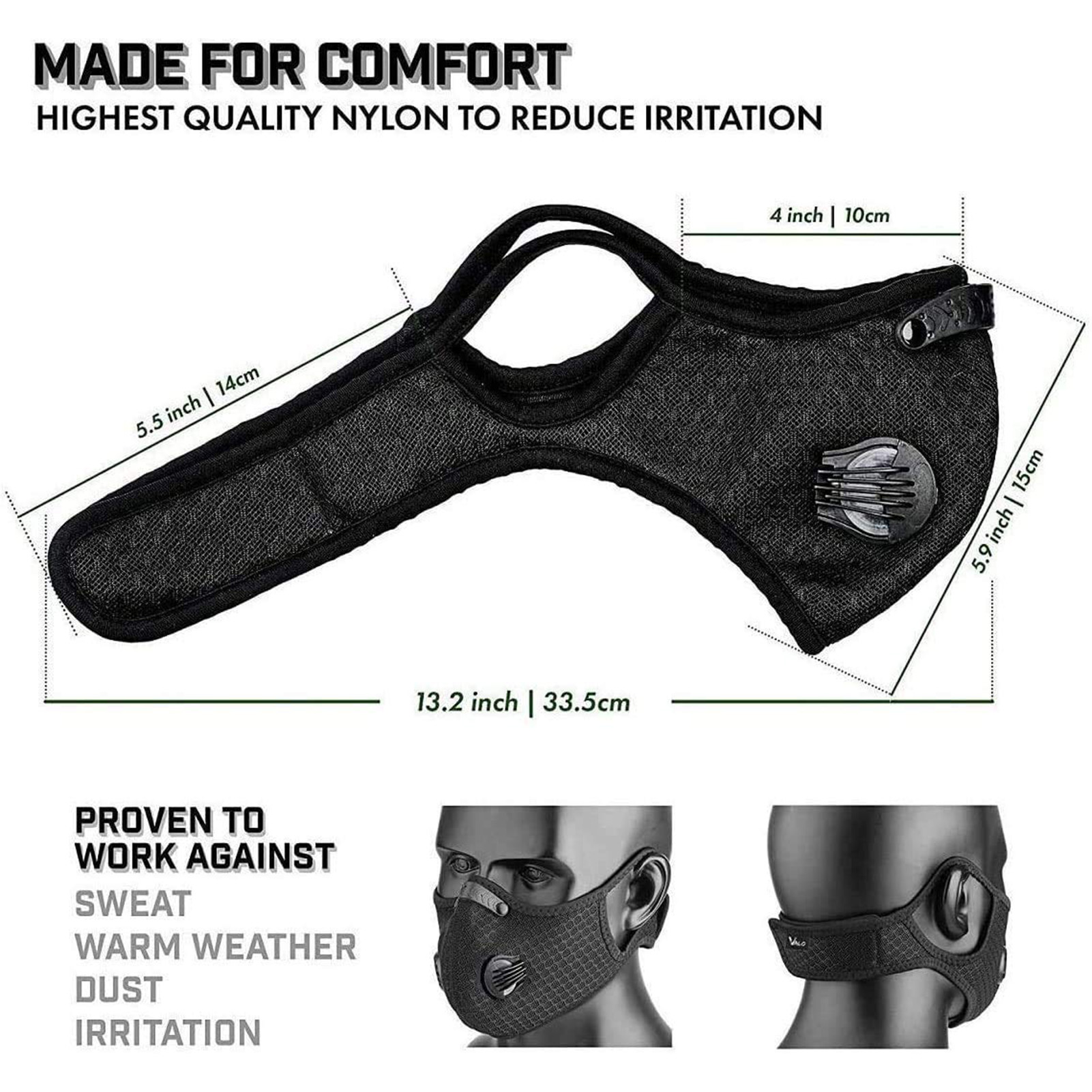 Unisex Windproof Riding Mask A - Anti Pollution Mask บทวิจารณ์และราคา