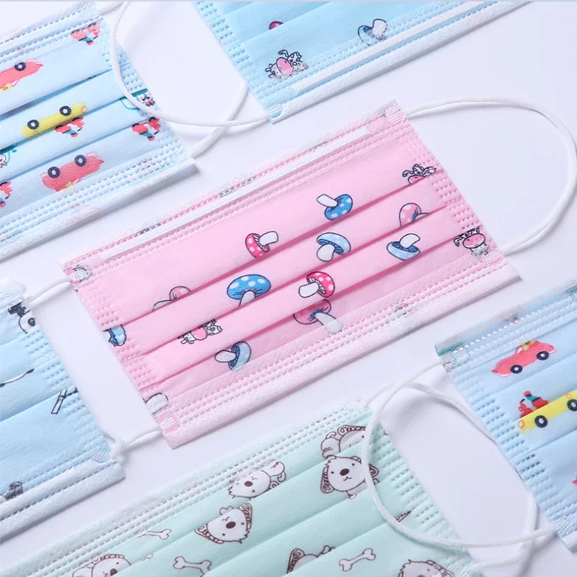 Child Mask Disposable Kid Mask - Disposable Surgical Mask บทวิจารณ์และราคา