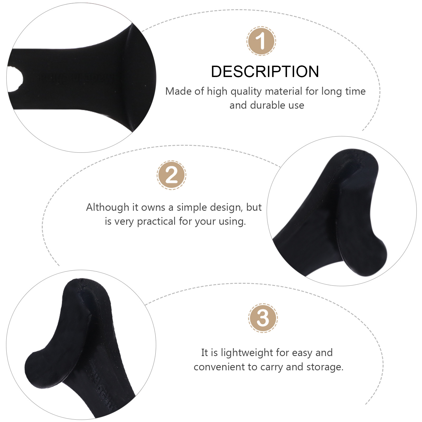 3Pcs Lightweight Silicone Mask - Mask Ear Saver Strap บทวิจารณ์และราคา