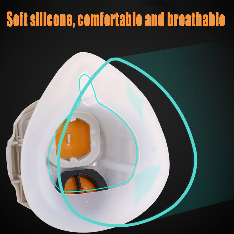 Silicone Dust-proof Gas Mask R - Cloth Face Mask Washable บทวิจารณ์และราคา